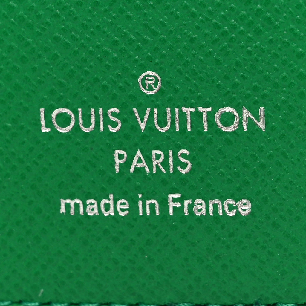 Louis Vuitton Taigarama Pocket Organizer NM Cactus Green