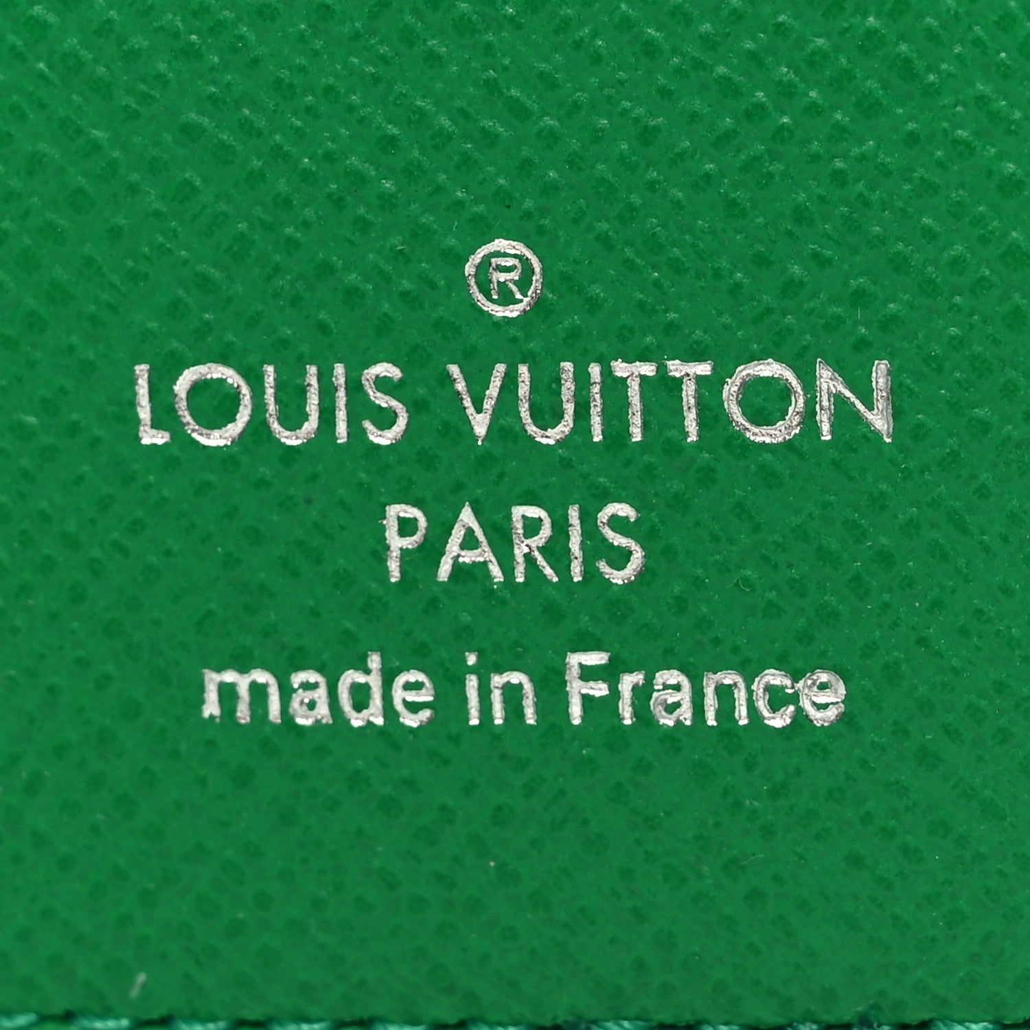 Louis Vuitton Taigarama Pocket Organizer NM Cactus Green