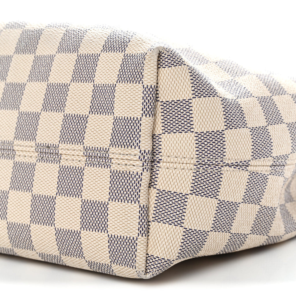 Louis Vuitton Damier Azur Graceful PM Rose Ballerine