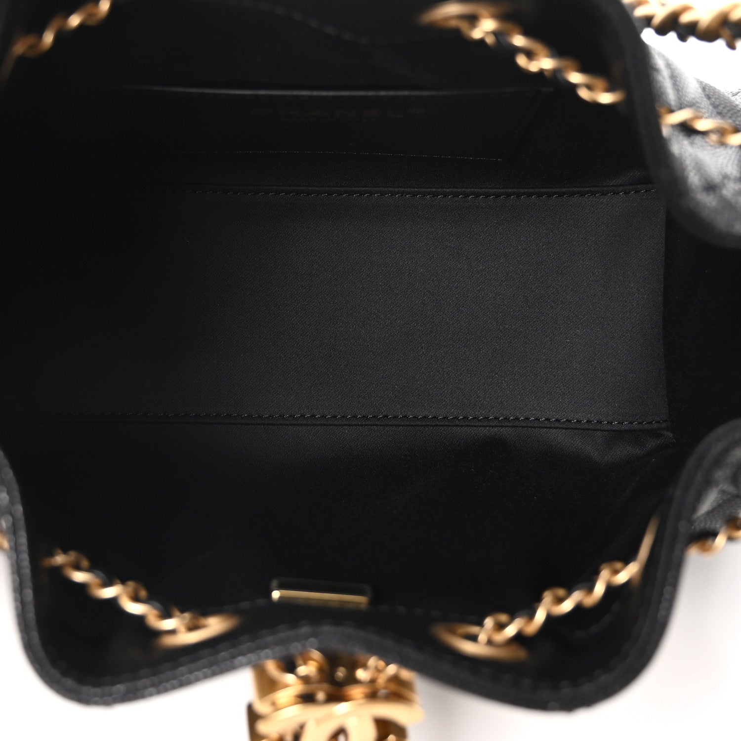 Chanel Caviar Quilted Mini Chanel 25 Handbag Black