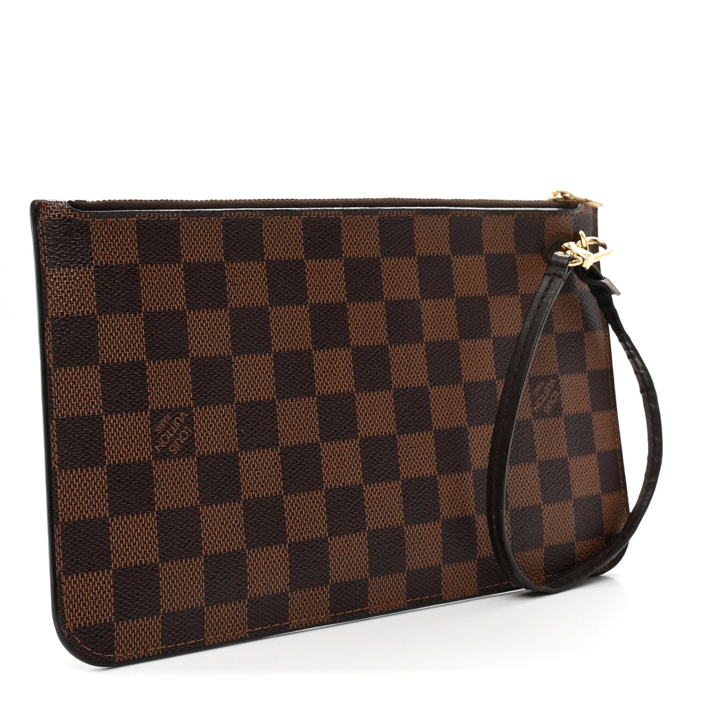 Louis Vuitton Damier Ebene Neverfull MM GM Pochette