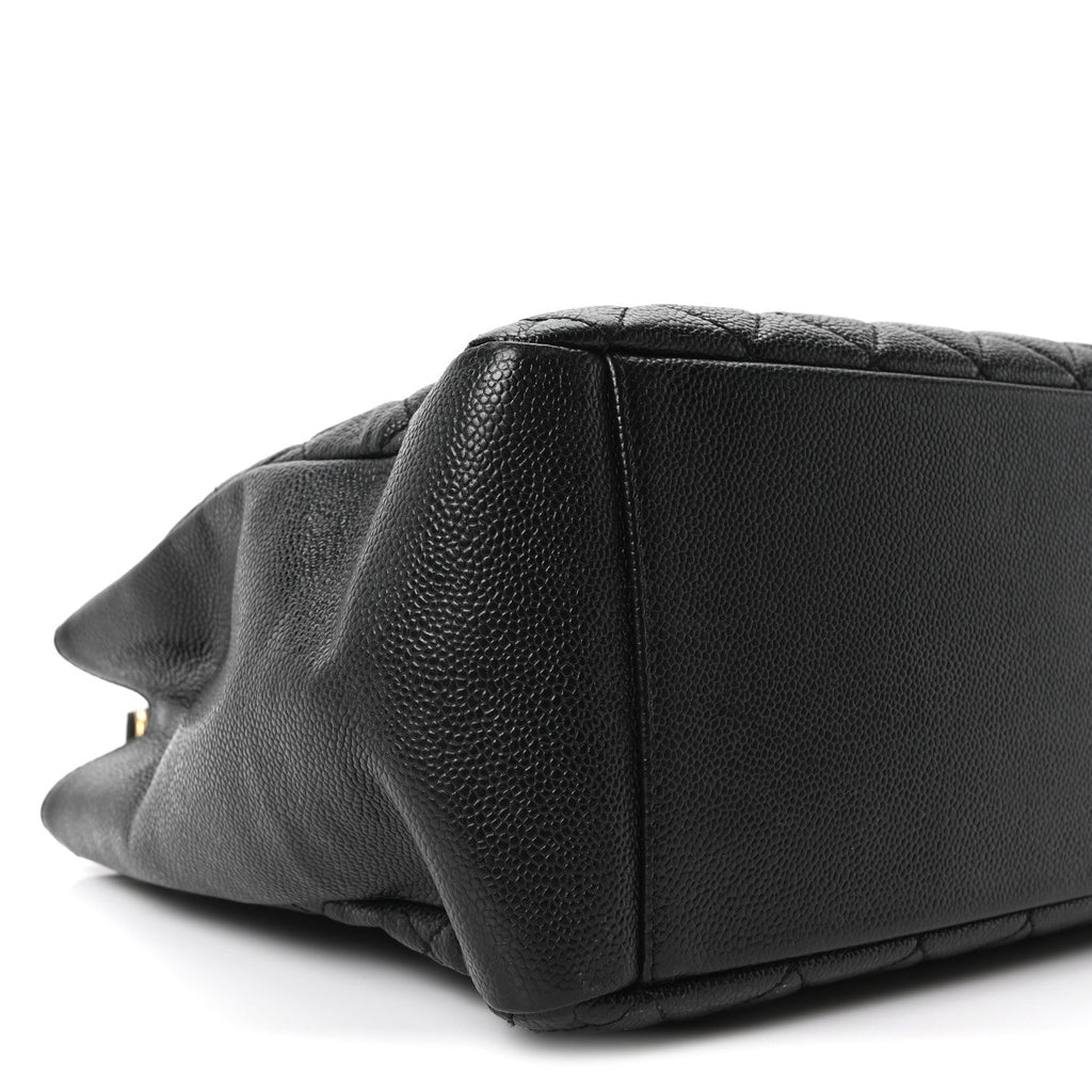 Chanel Caviar Quilted Grand Shopping Tote GST Black