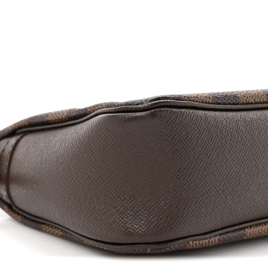 Louis Vuitton Damier Ebene Trousse Make Up Bag Pochette