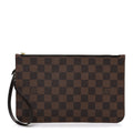 Louis Vuitton Damier Ebene Neverfull MM GM Pochette