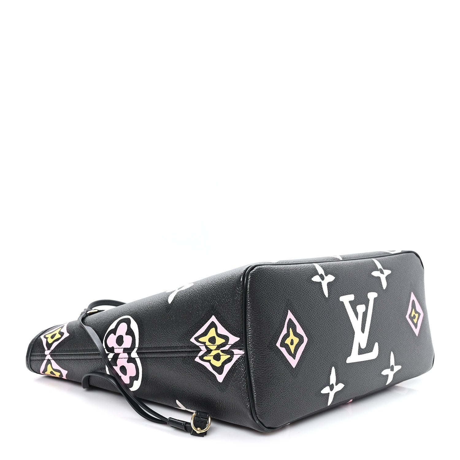 Louis Vuitton Monogram Giant Wild at Heart Neverfull MM Black