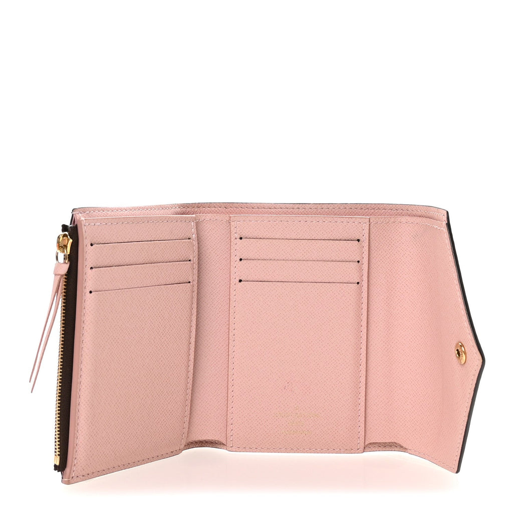 Louis Vuitton Monogram Victorine Wallet Rose Ballerine
