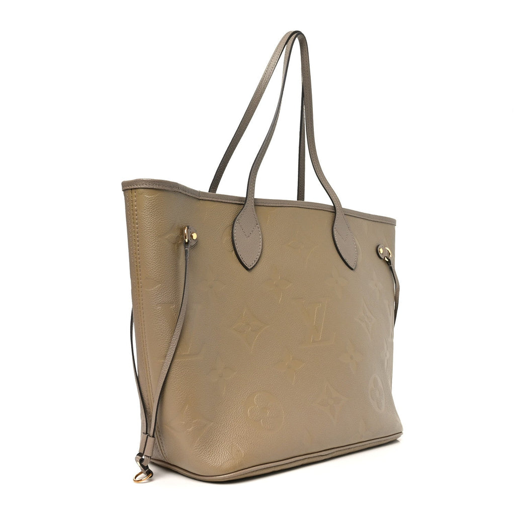 Louis Vuitton Empreinte Monogram Giant Neverfull MM Tourterelle