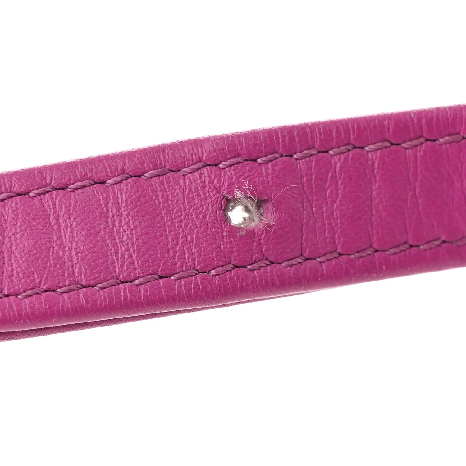Chanel Wool Tweed Giant Logo Waist Bag Magenta