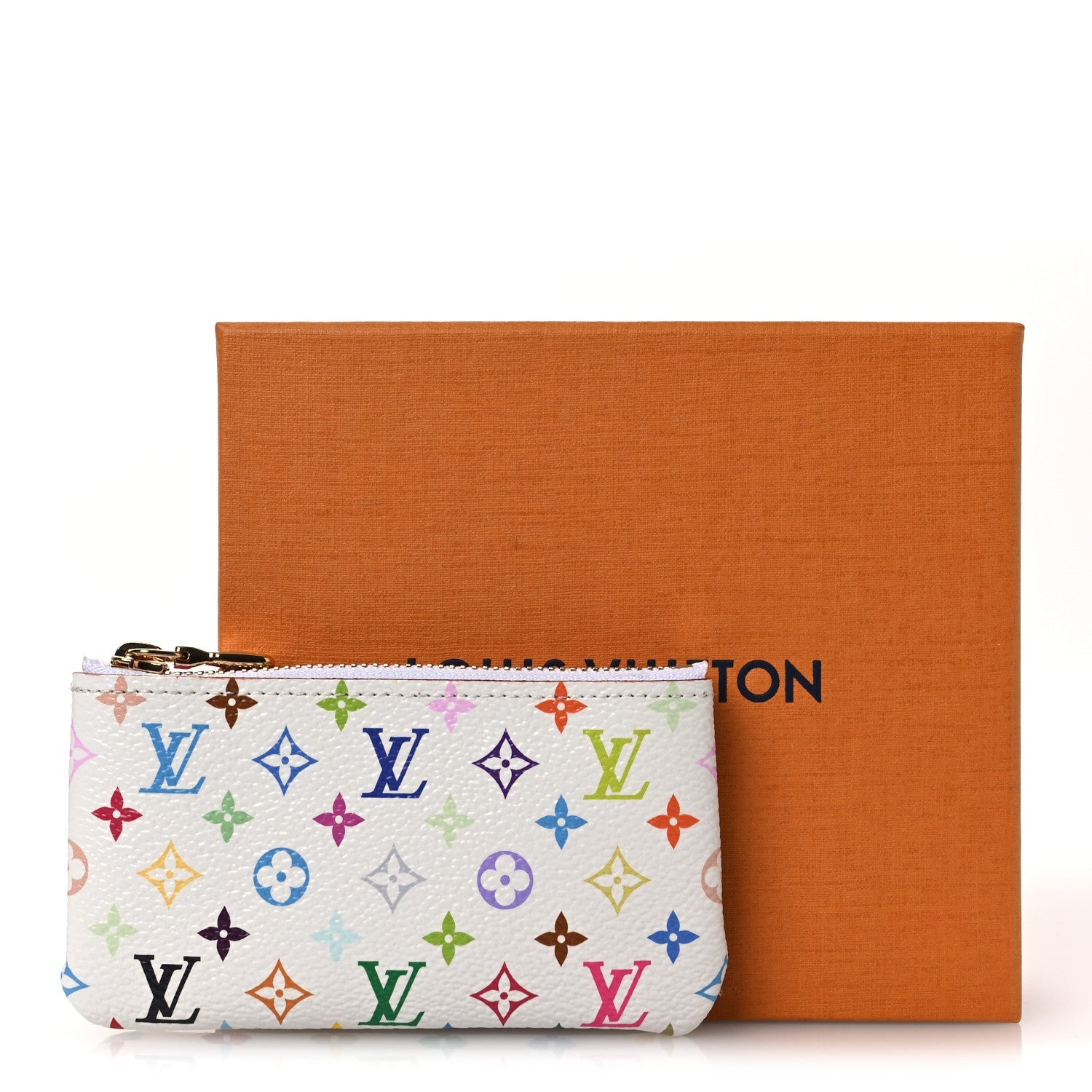 Louis Vuitton LV X TM Monogram Multicolor Key Pouch White