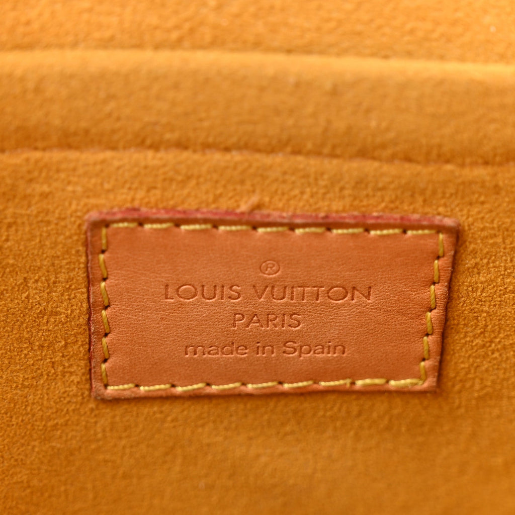 Louis Vuitton Monogram Denim Mini Pleaty Blue