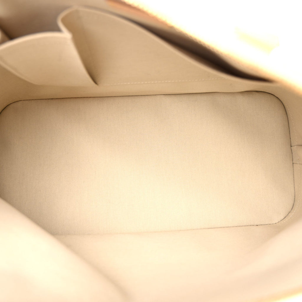 Louis Vuitton Vernis Alma GM Blanc Corail