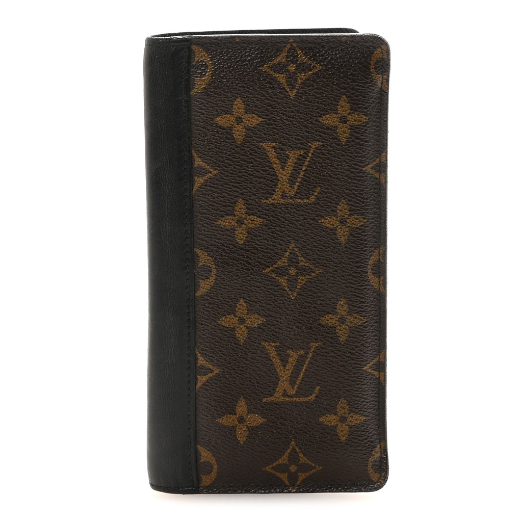 Louis Vuitton Monogram Macassar Brazza Wallet
