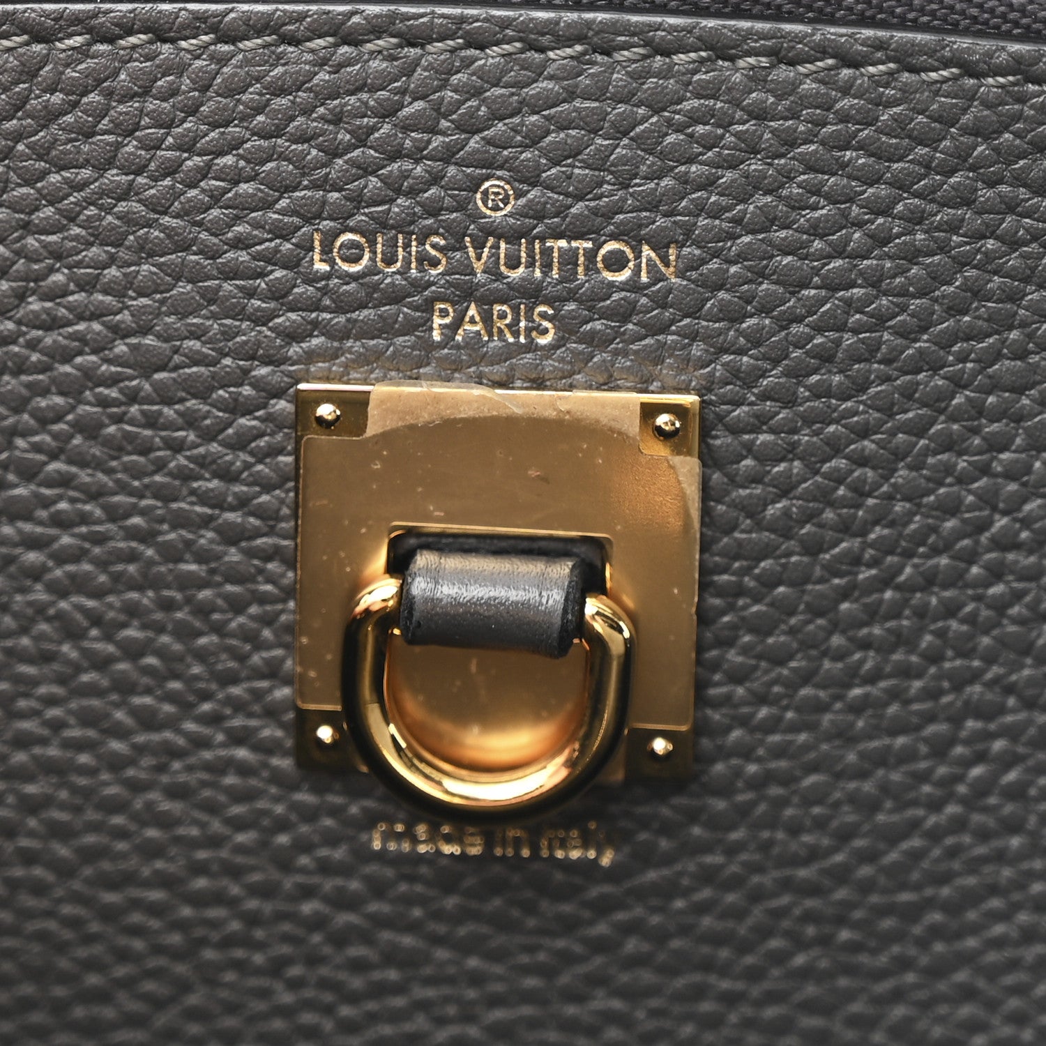 Louis Vuitton Taurillon City Steamer MM Gris