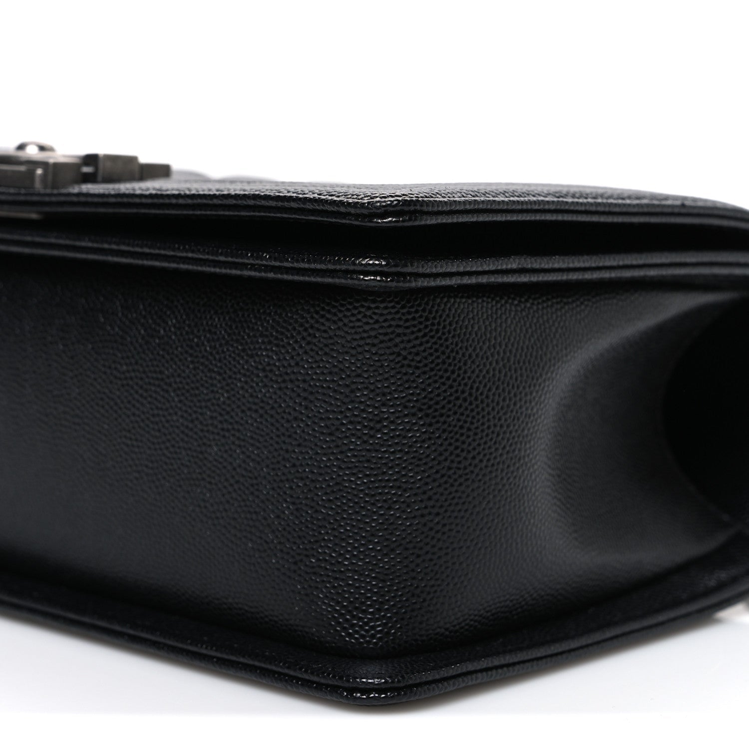 Chanel Caviar Quilted Medium Boy Flap Black