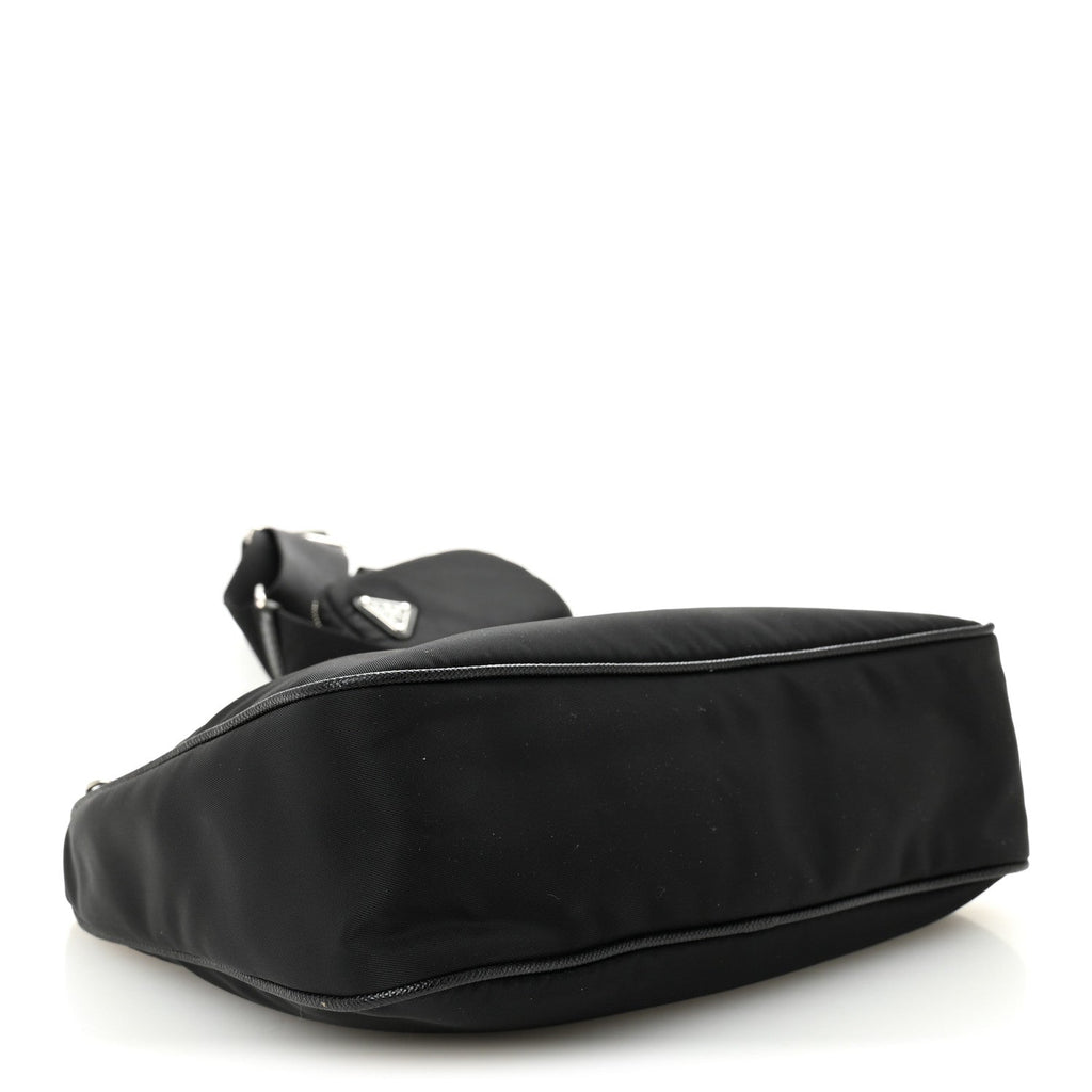 Prada Re-Nylon Saffiano Re-Edition 2005 Shoulder Bag Black