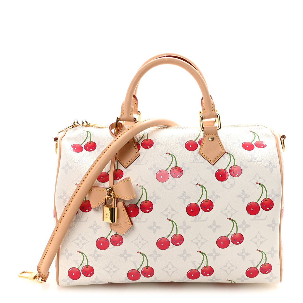 Louis Vuitton LV X TM Monogram Cerises Speedy Soft Bandouliere 30