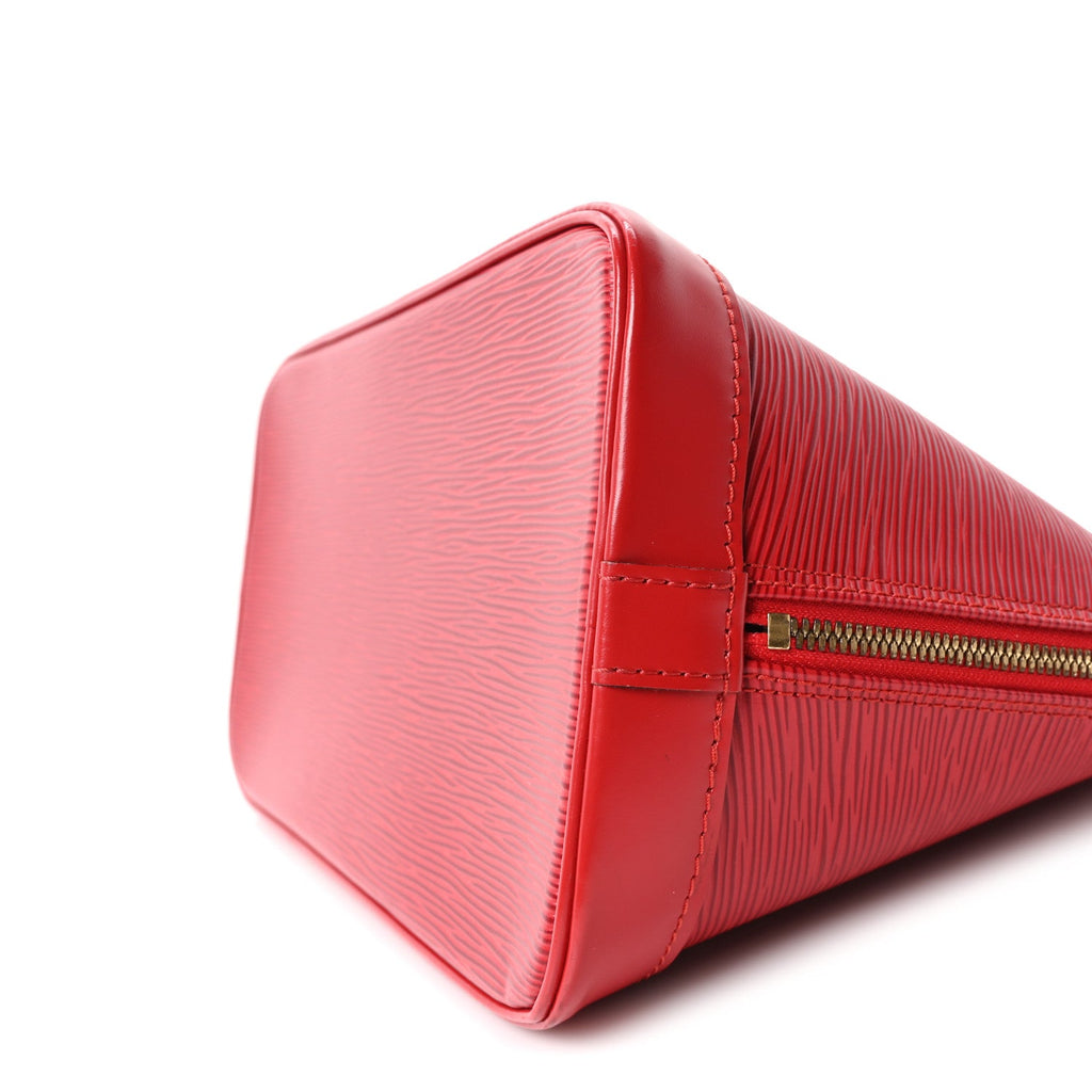 Louis Vuitton Epi Alma PM Castillan Red
