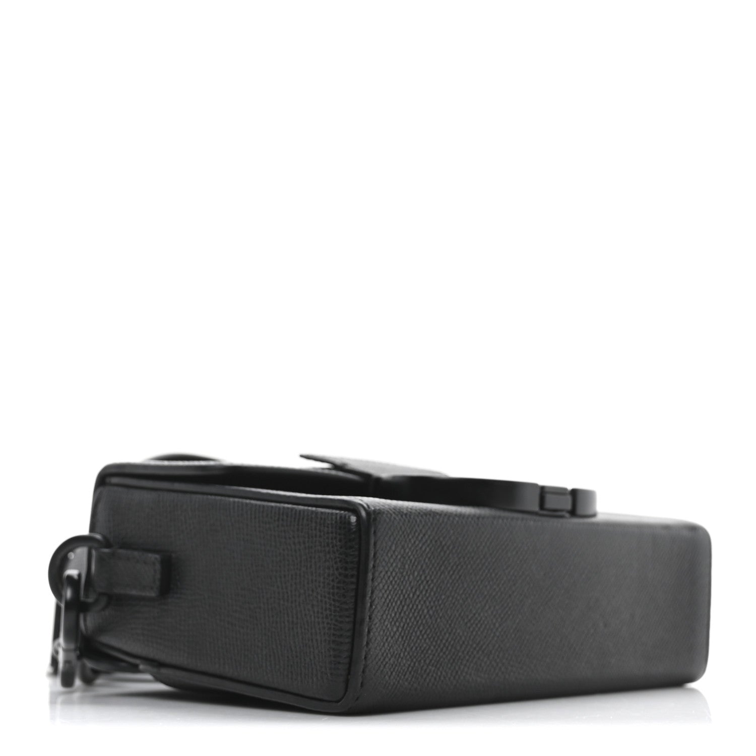 Christian Dior Ultra Matte Grained Calfskin 30 Montaigne Box Bag Black
