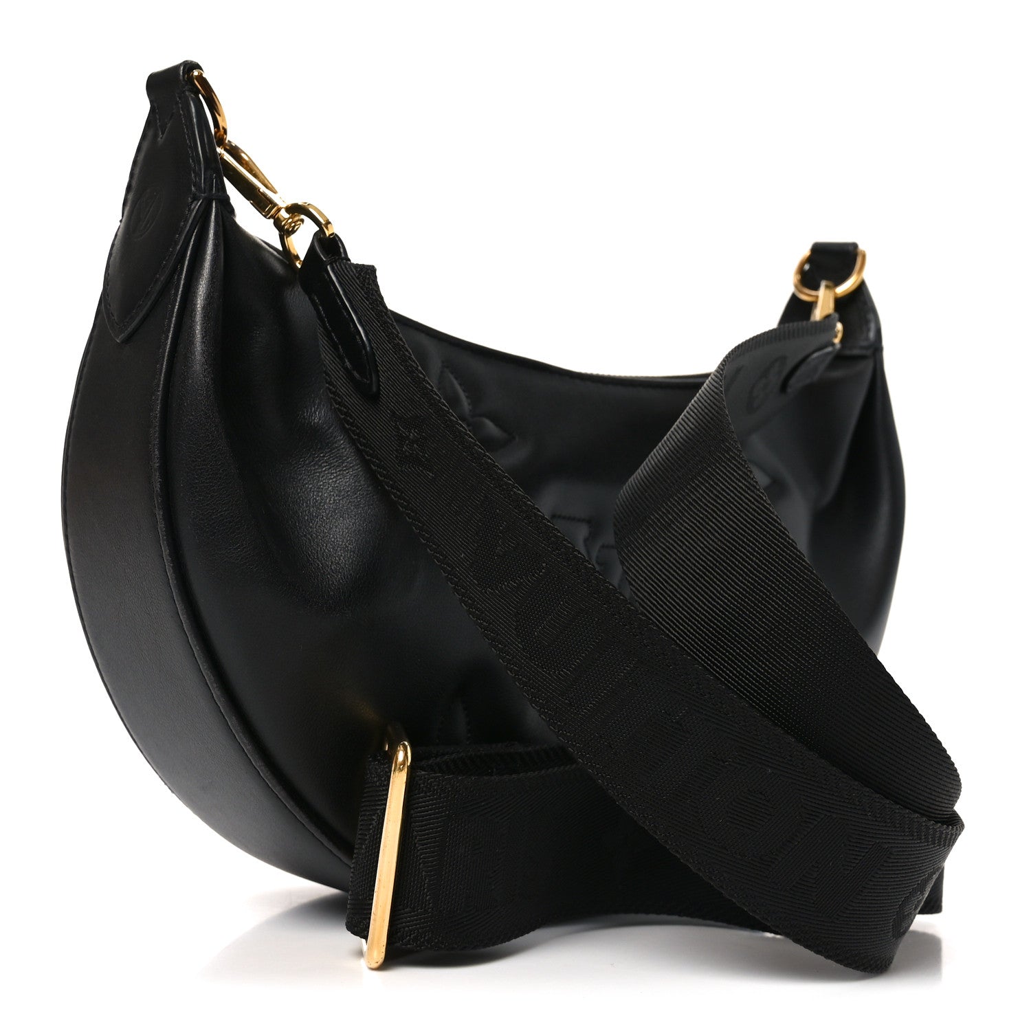 Louis Vuitton Calfskin Bubblegram Over The Moon Black