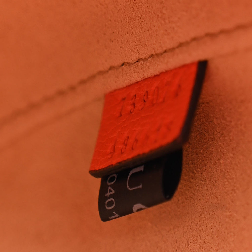 Gucci Goatskin Mini Aphrodite Shoulder Bag Orange