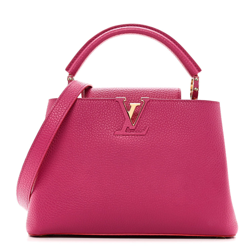 Louis Vuitton Taurillon Capucines BB Hibiscus Poppy