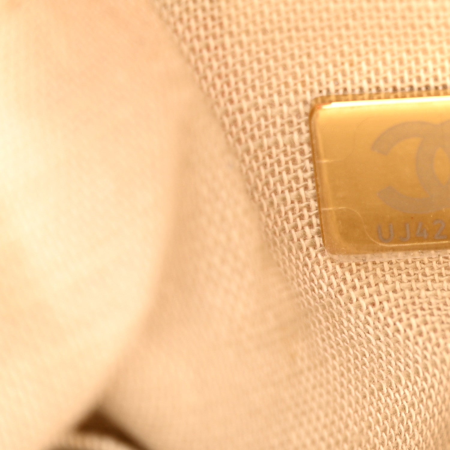 Chanel Mixed Fibers Small Deauville Tote Yellow