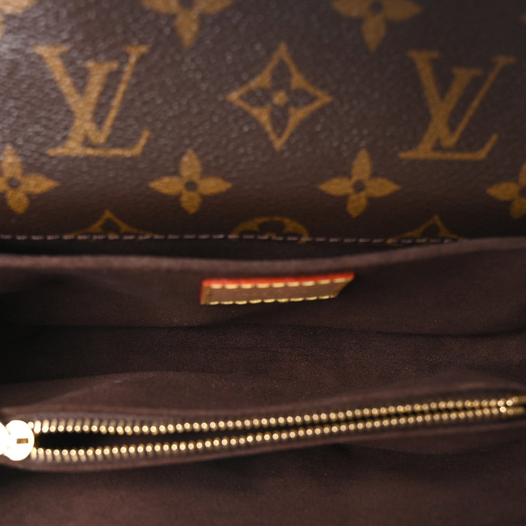 Louis Vuitton Monogram Pochette Metis East West