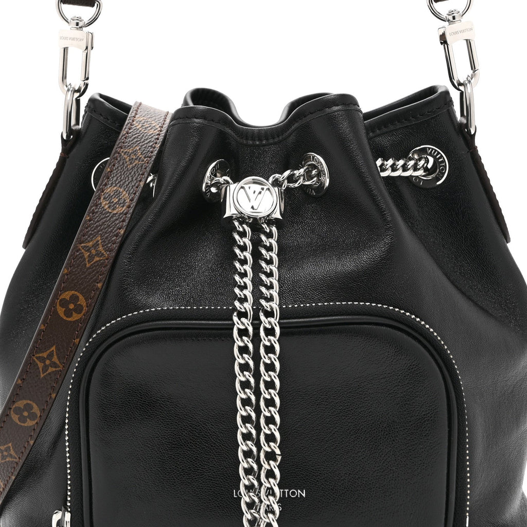 Louis Vuitton Lambskin No Way Vibe Black