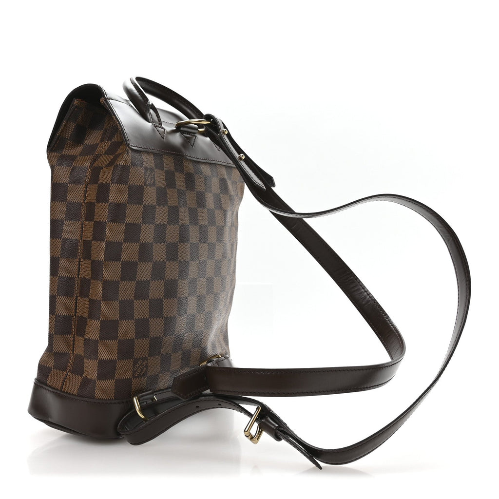 Louis Vuitton Damier Ebene Soho Backpack