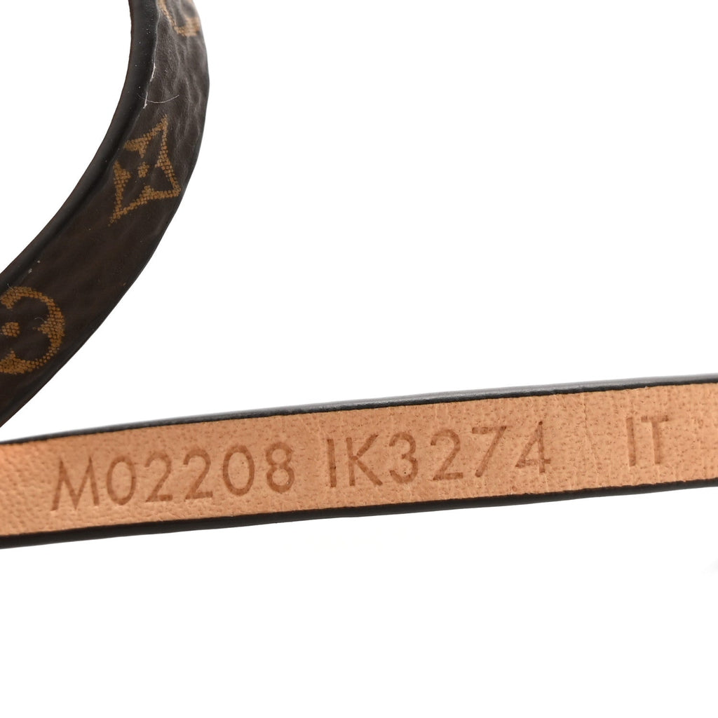 Louis Vuitton Monogram Vivienne Xmas Bag Charm Key Holder Brown