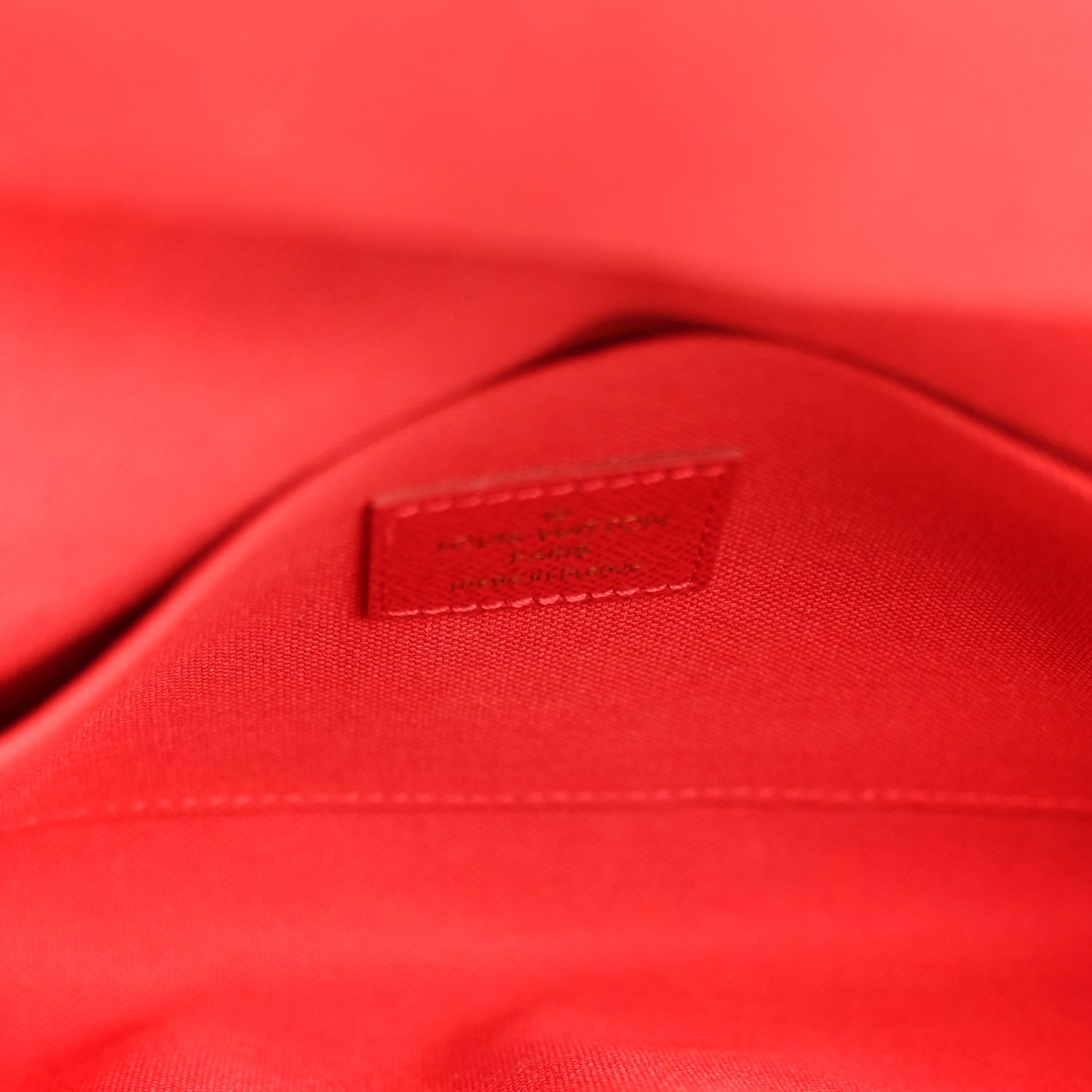 Louis Vuitton Damier Ebene Pochette Felicie Chain Wallet