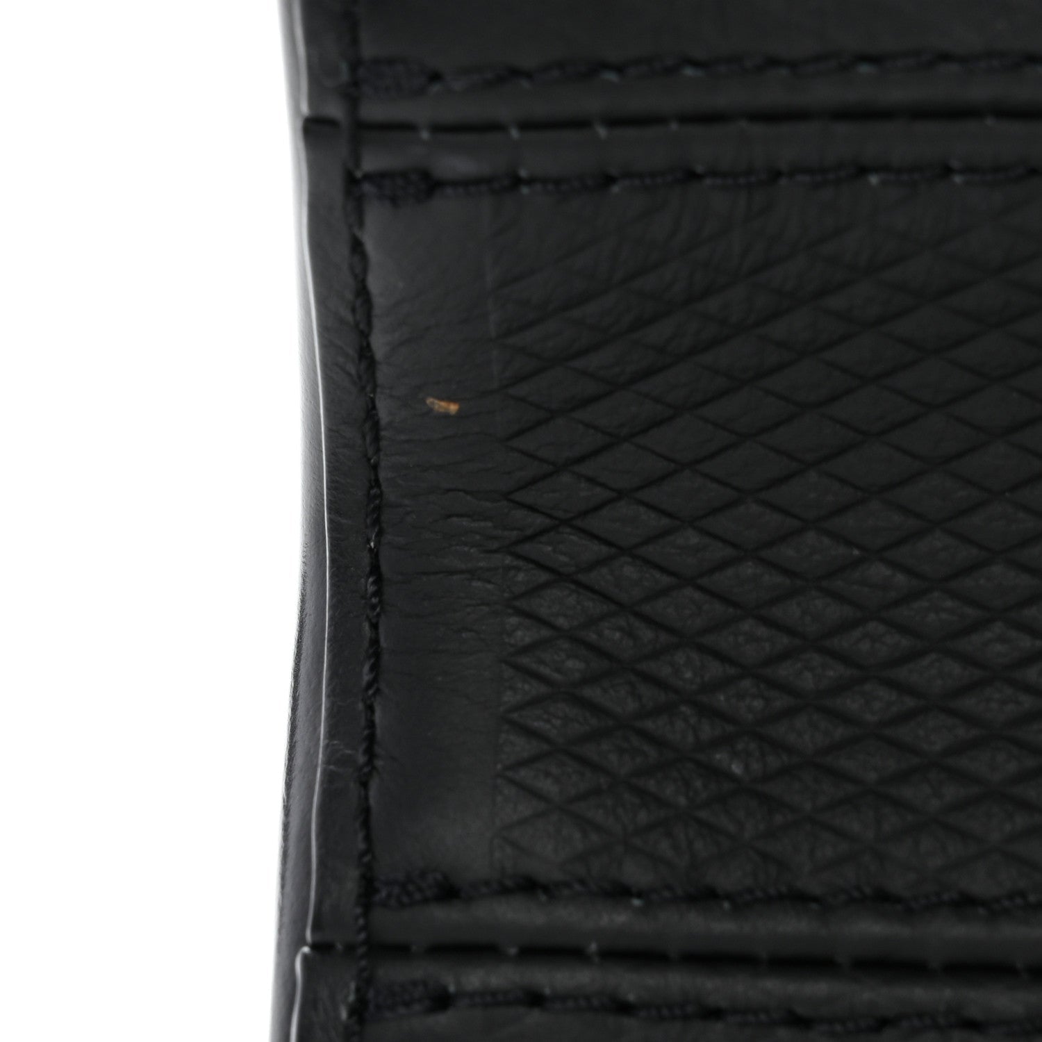 Louis Vuitton Calfskin Trompe L'oeil Twist Shoulder Bag MM Black Brown