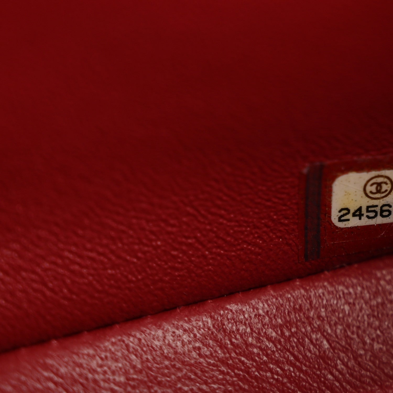 Chanel Caviar Quilted Mini Rectangular Flap Dark Red