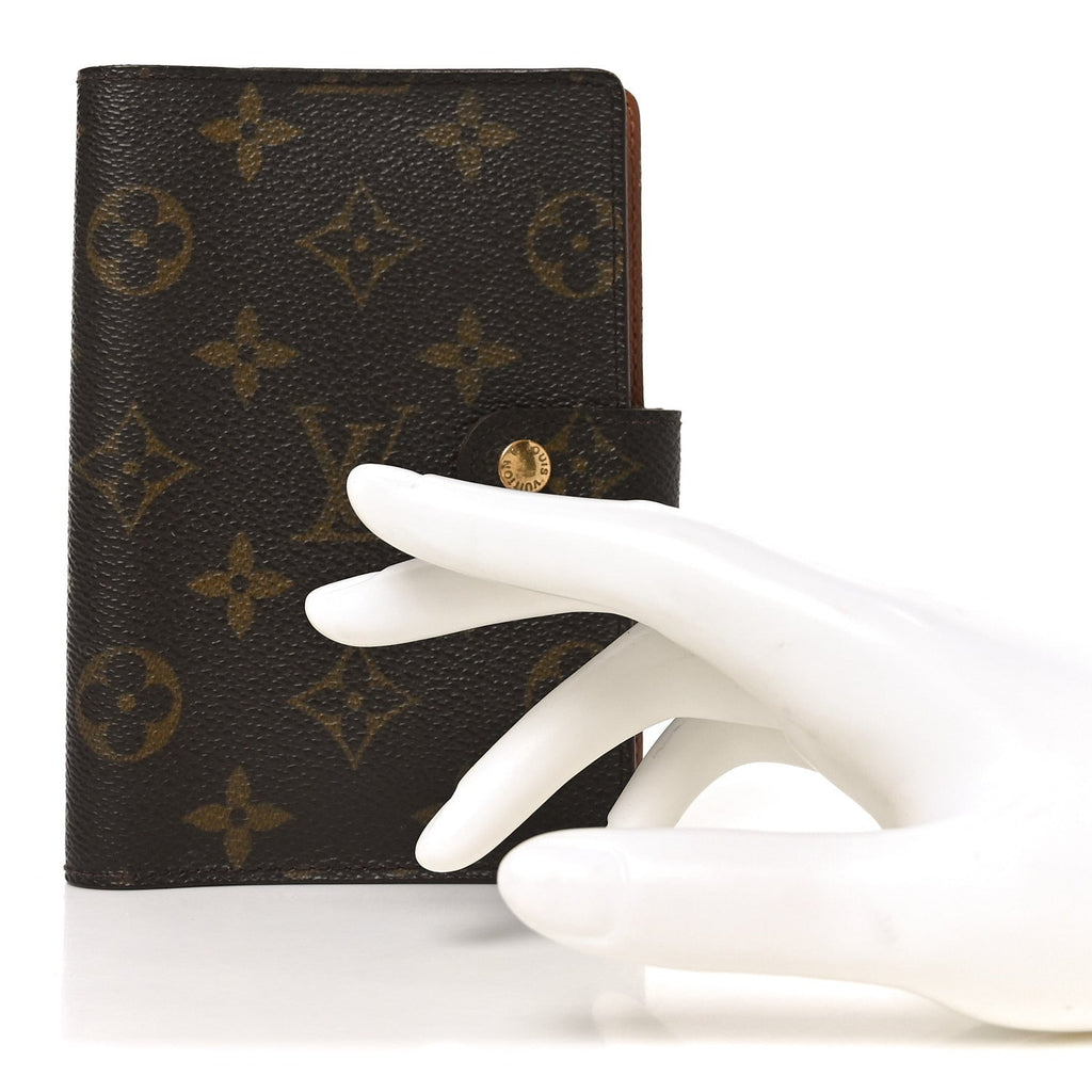 Louis Vuitton Monogram Small Ring Agenda Cover