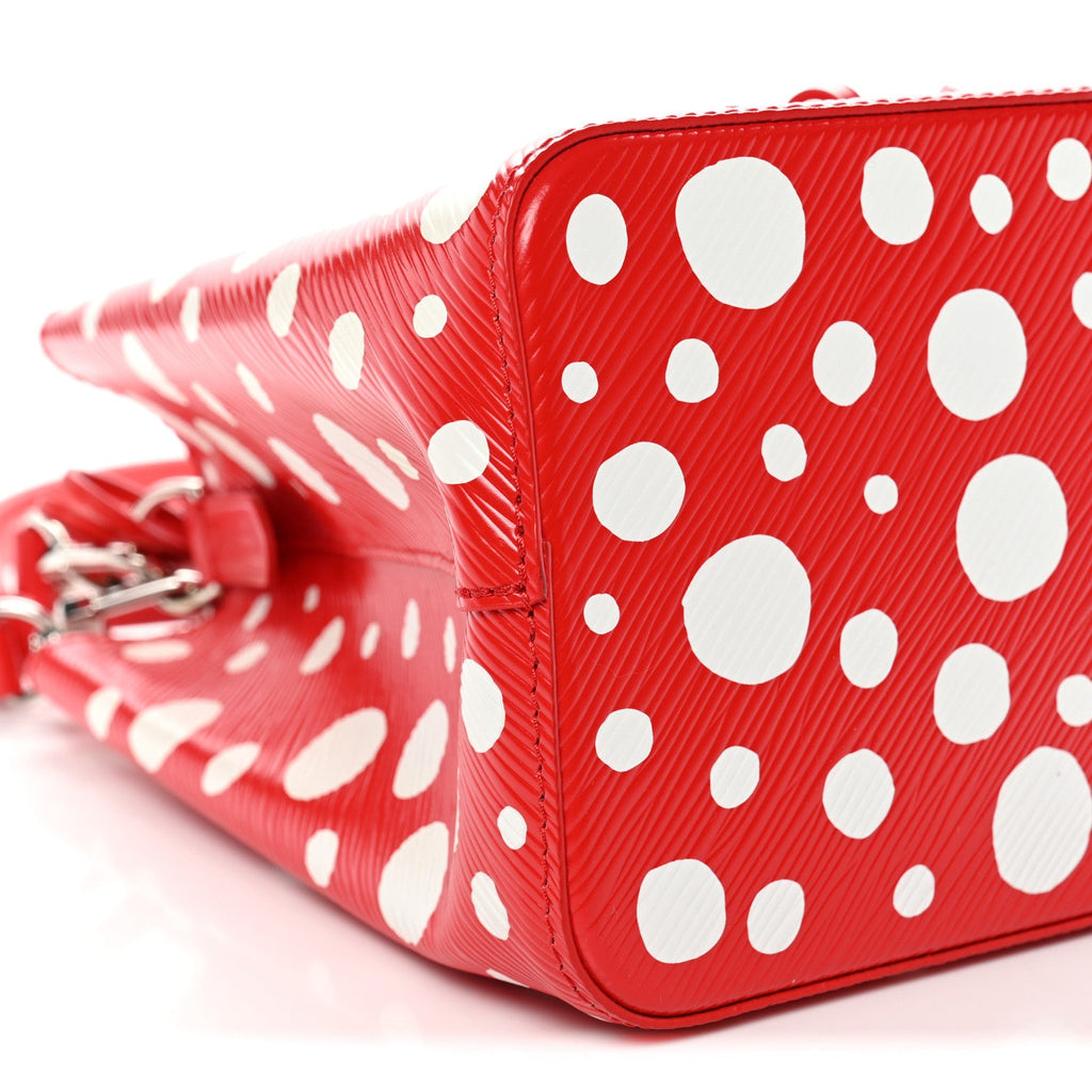 Louis Vuitton LV X YK Epi Neonoe BB Rouge White
