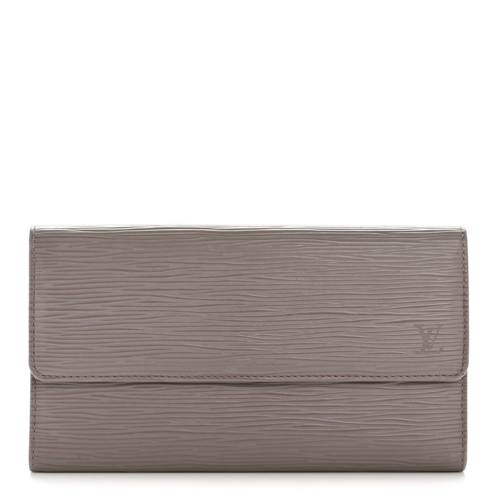 Louis Vuitton Epi Porte Tresor International Wallet LILAC