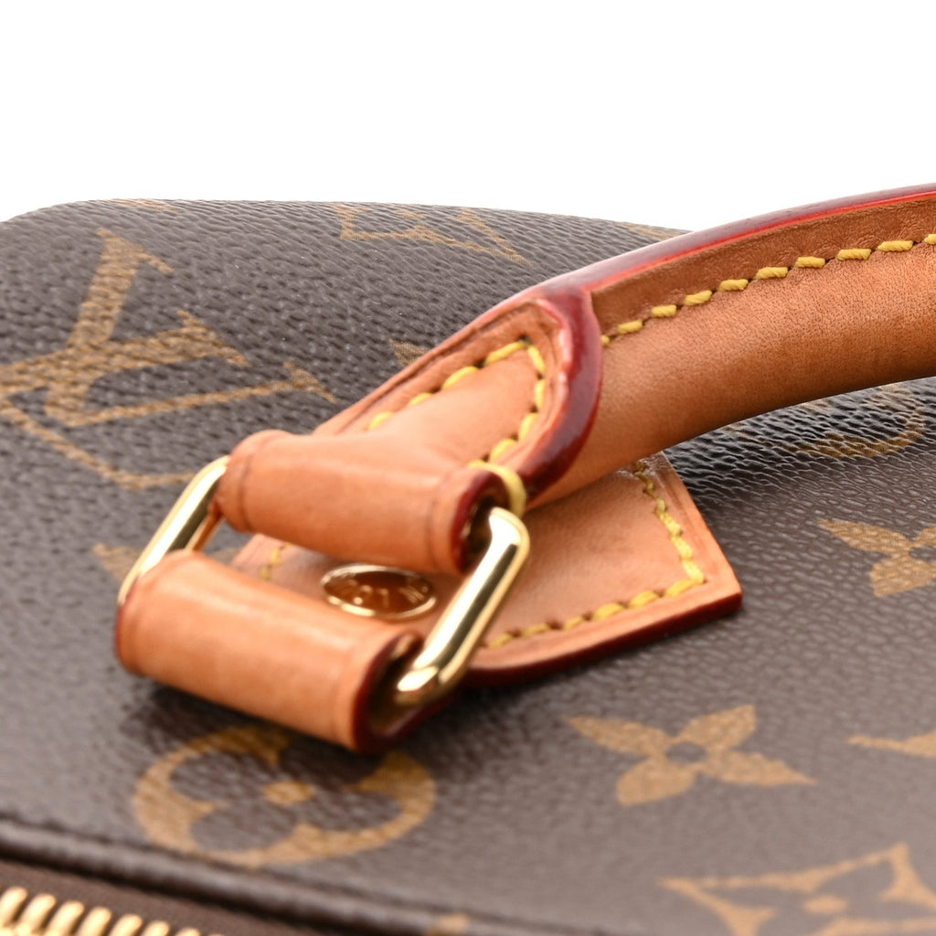 Louis Vuitton Monogram Speedy Bandouliere 20 Beige