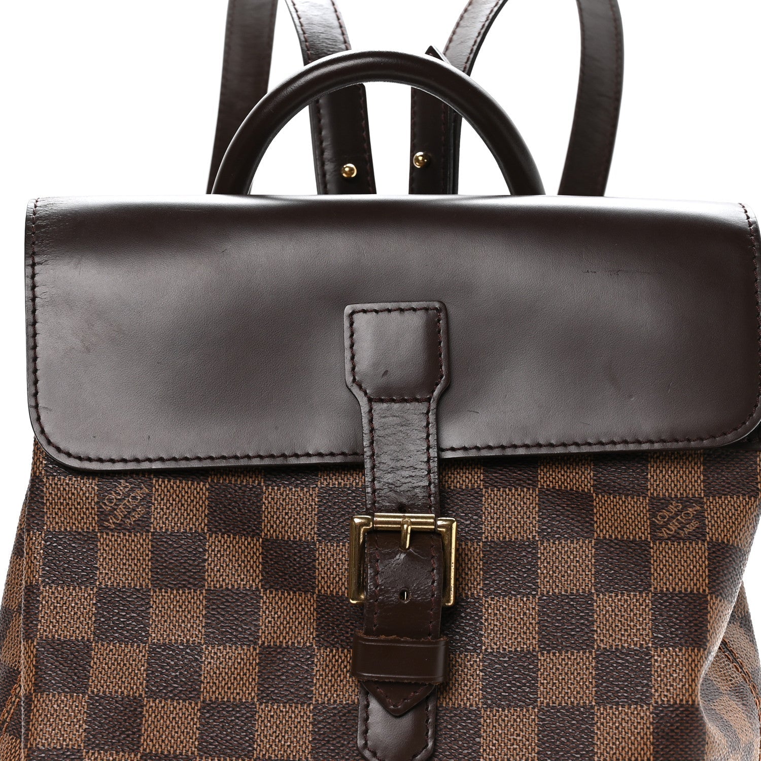Louis Vuitton Damier Ebene Soho Backpack