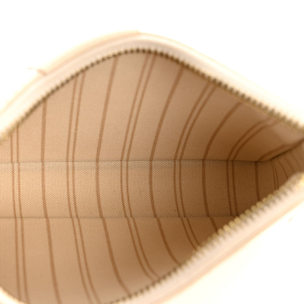 Louis Vuitton Empreinte Easy Pouch On Strap Cream
