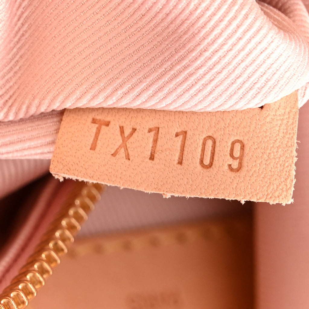 Louis Vuitton Damier Azur Graceful PM Rose Ballerine