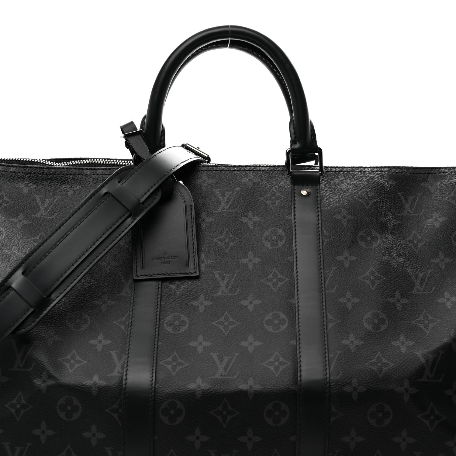 Louis Vuitton Monogram Eclipse Keepall Bandouliere 55