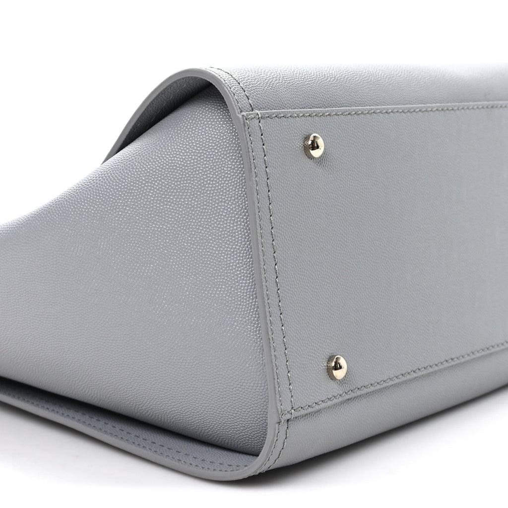 Chanel Caviar Studded Small Deauville Tote Grey