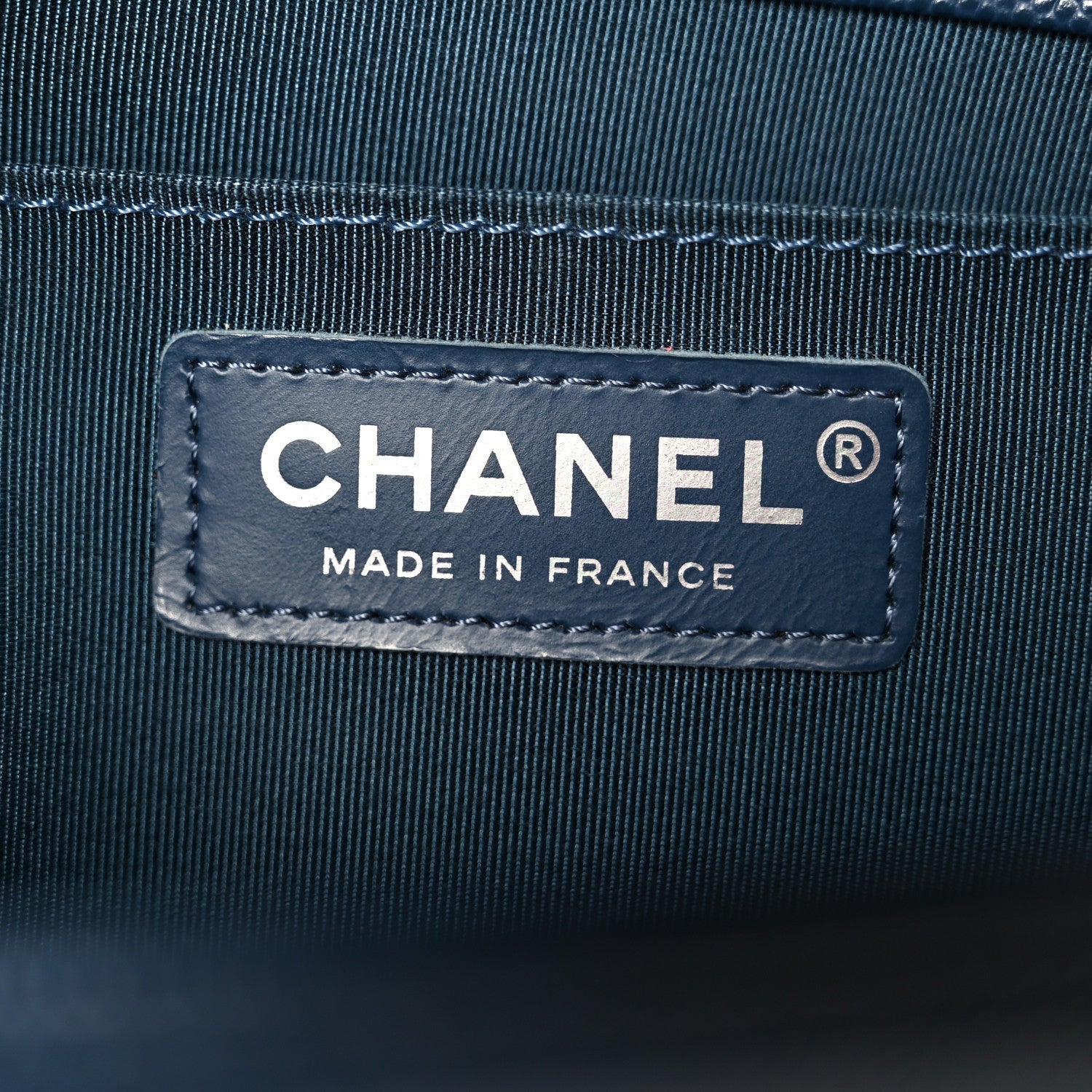 Chanel Caviar Quilted Medium Boy Flap Dark Navy Blue