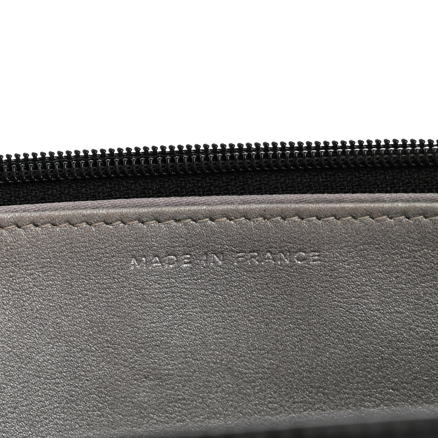 Chanel Lambskin Camellia Embossed Wallet On Chain WOC Black
