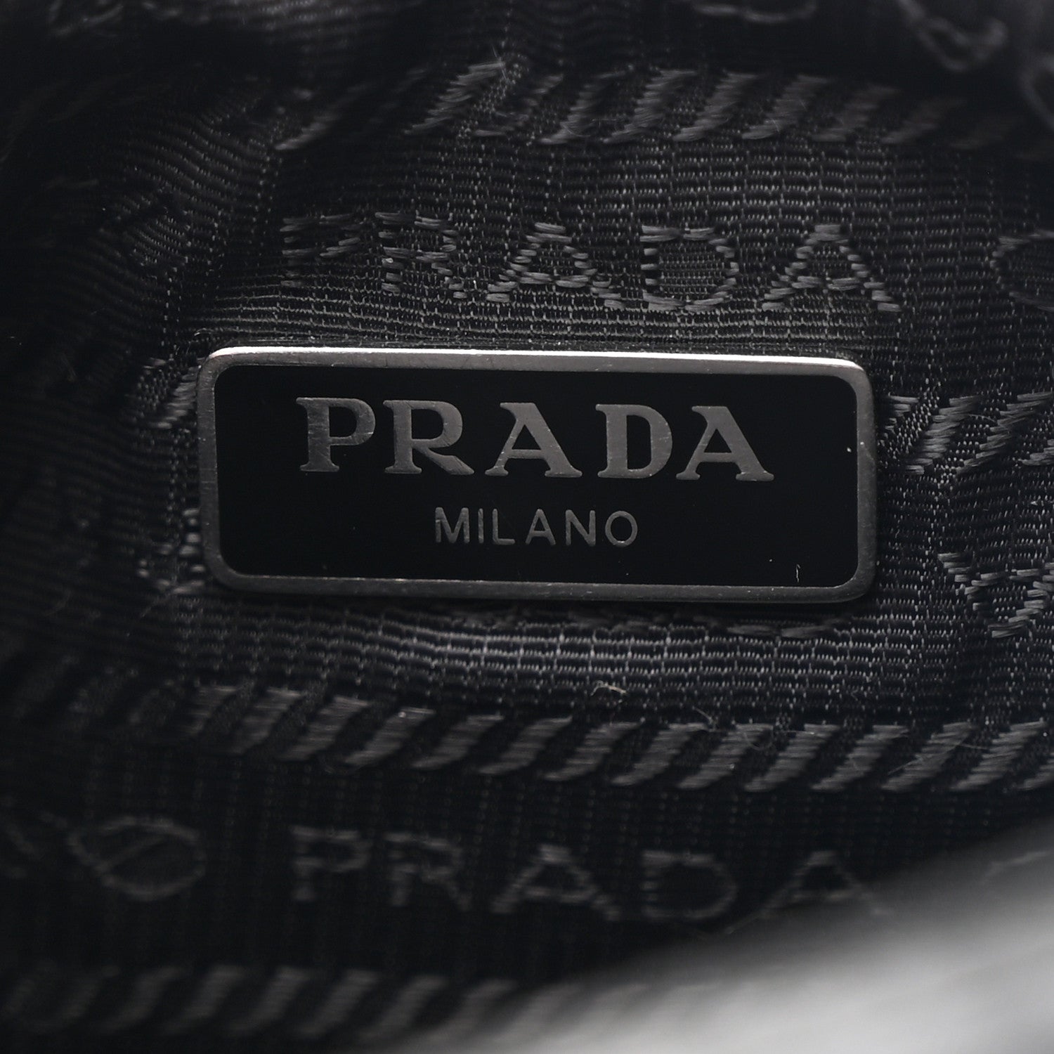 Prada Nylon Re-Edition 2005 Shoulder Bag Black