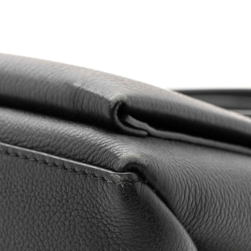 Louis Vuitton Soft Calfskin My Lockme Top Handle Black