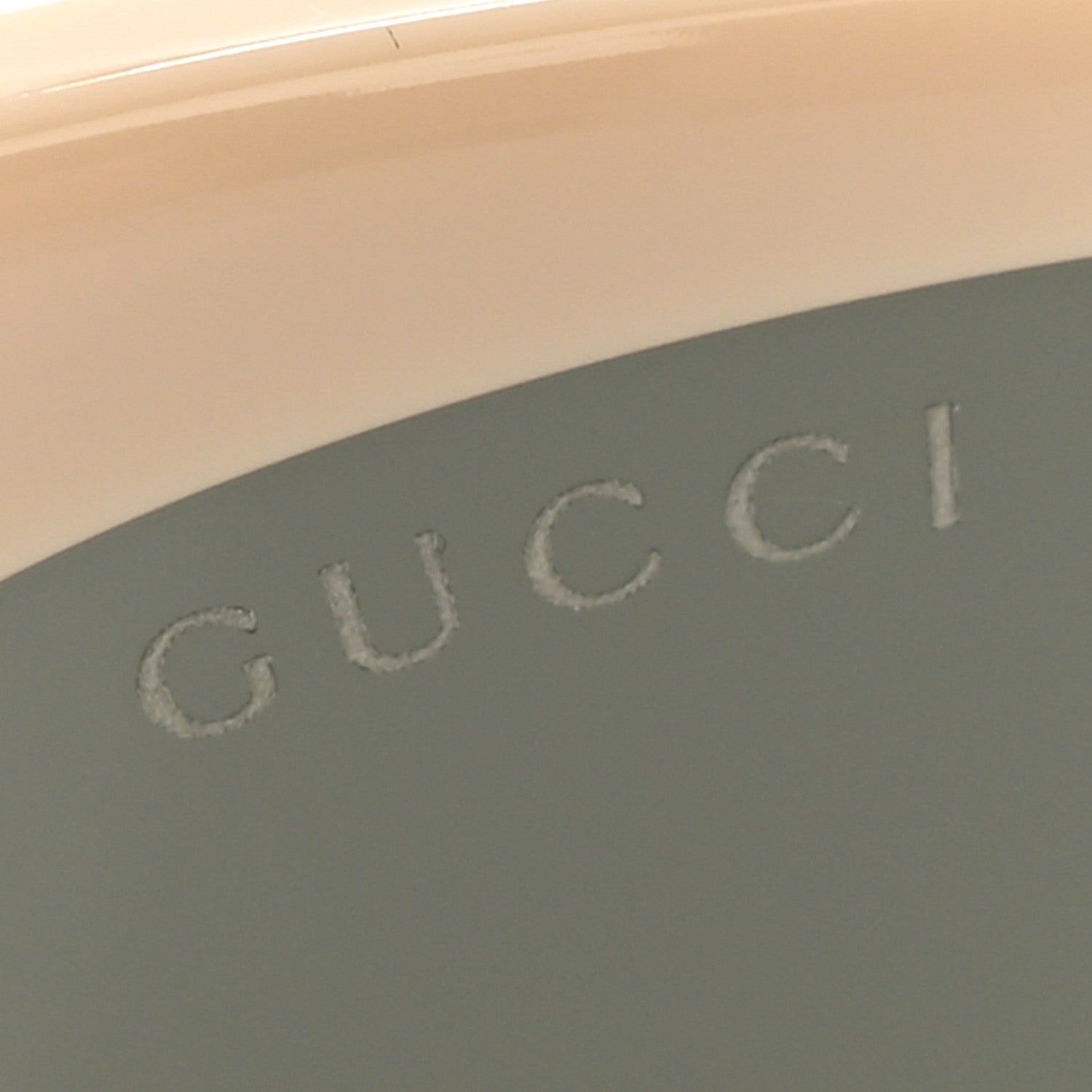 Gucci Acetate Oval Sunglasses GG1660S Ivory