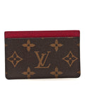 Louis Vuitton Monogram Card Holder Fuchsia