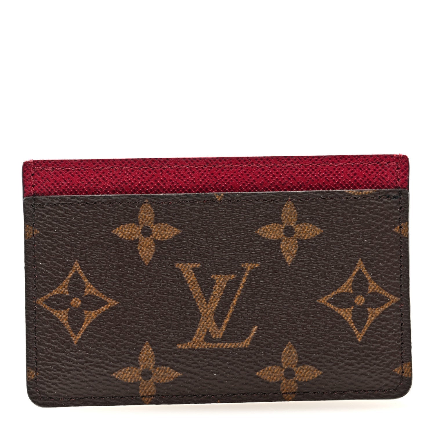 Louis Vuitton Monogram Card Holder Fuchsia