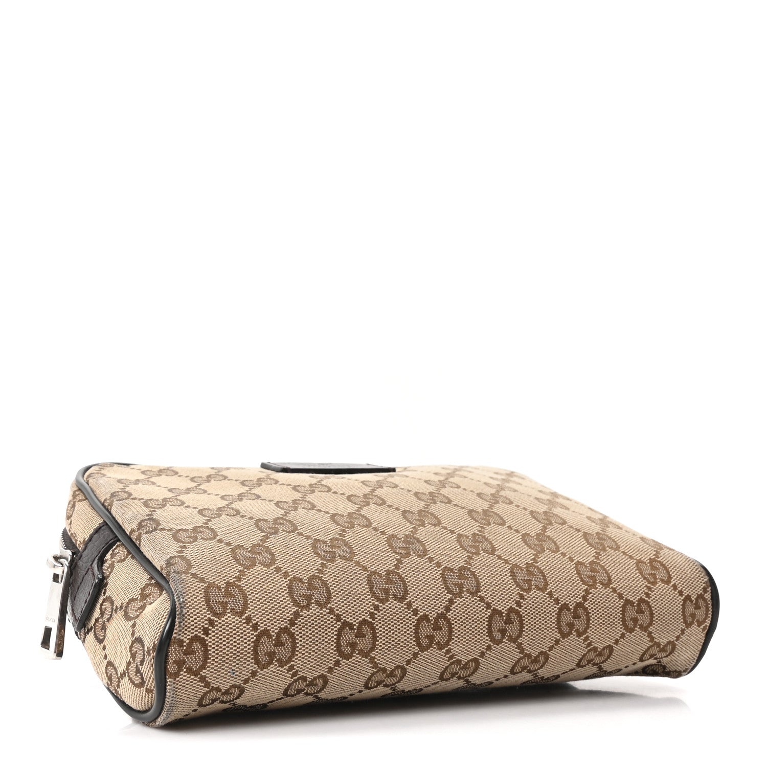 Gucci Monogram Belt Bag Dark Brown